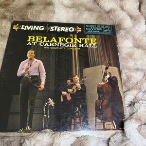 Belafonte at Carnegie Hall Vinyl Record